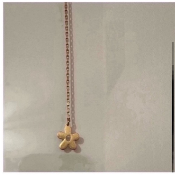 MADEWELL DAISY LARIAT NECKLACE IN VINTAGE GOLD - Picture 7 of 15